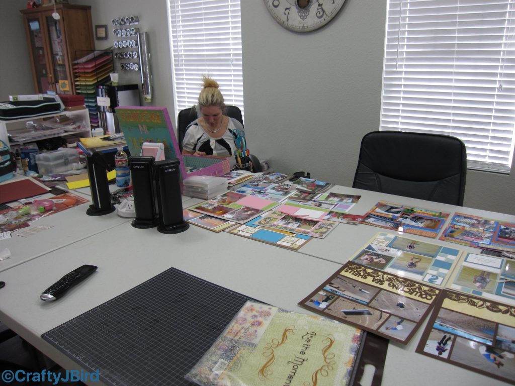 Scrapbooking Over the Years -- Visit CraftyJBird.com for more info...