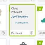 Rainy Day Double Page -- Visit CraftyJBird.com for more info