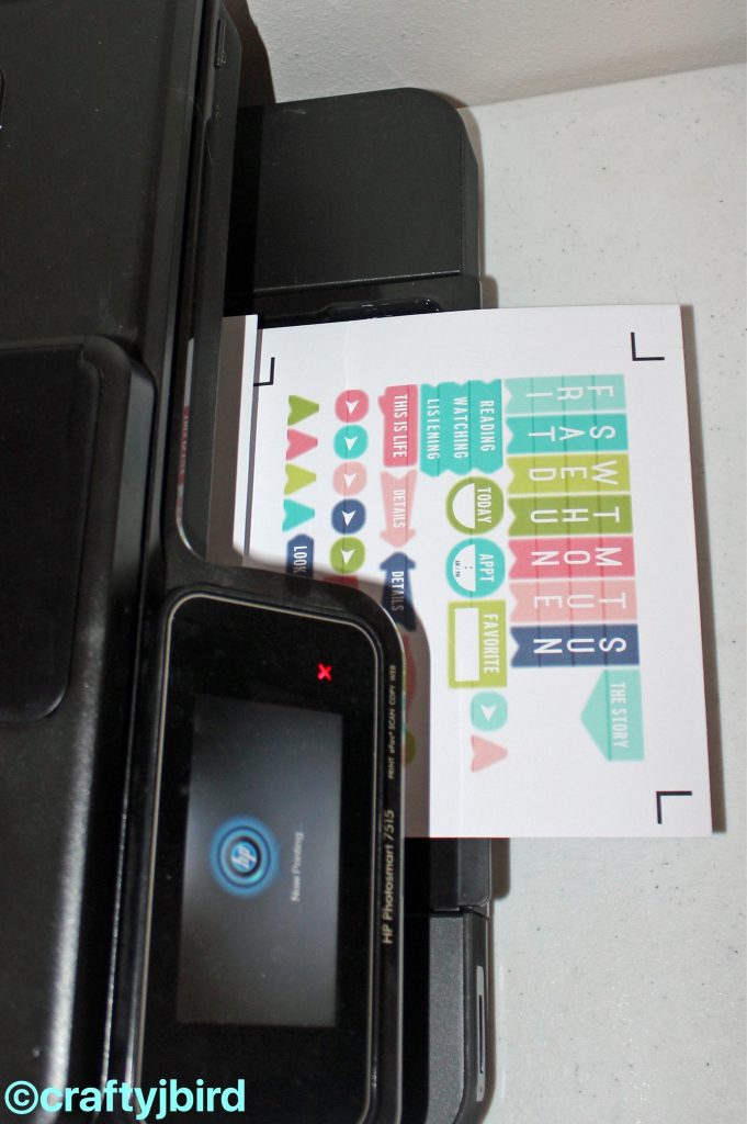 Cricut Summer Planner Stickers - More info @ craftyjbird.com