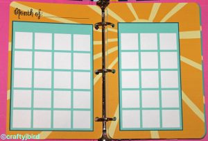 Cricut Summer Planner -- Find out more @ craftyjbird.com