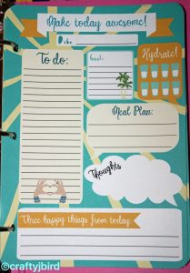 Cricut Summer Planner -- Find out more @ craftyjbird.com