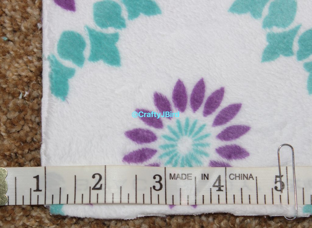 No-Sew Blanket -- Visit craftyjbird.com for more info