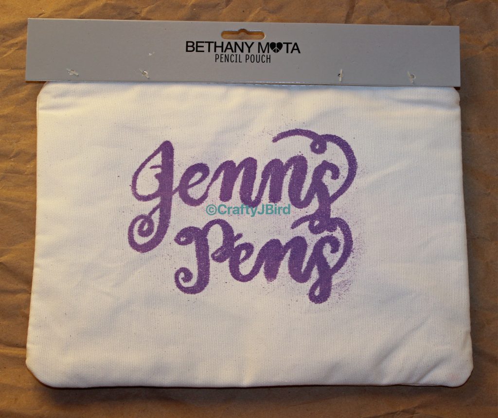 Pouch -- Visit CraftyJBird.com for more info