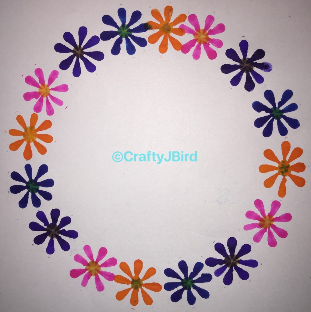 Tombow Dual Brush Pen Flower Wreath