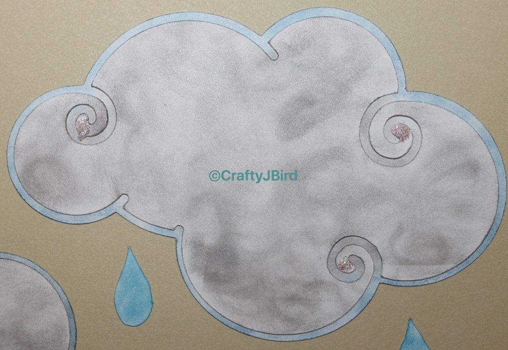 Rainy Day Double Page -- Visit CraftyJBird.com for more info