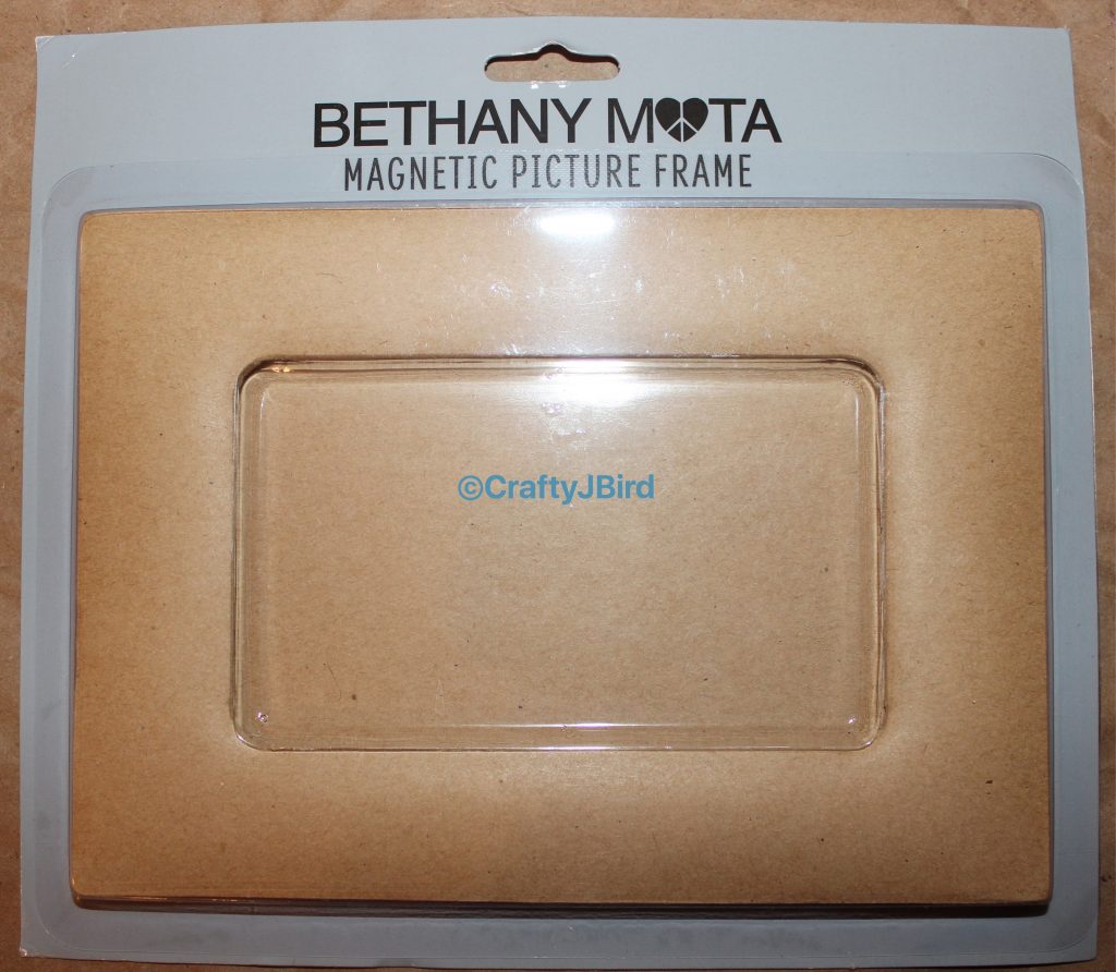 Summer 2016 Magnetic Frame -- Visit CraftyJBird.com for more info