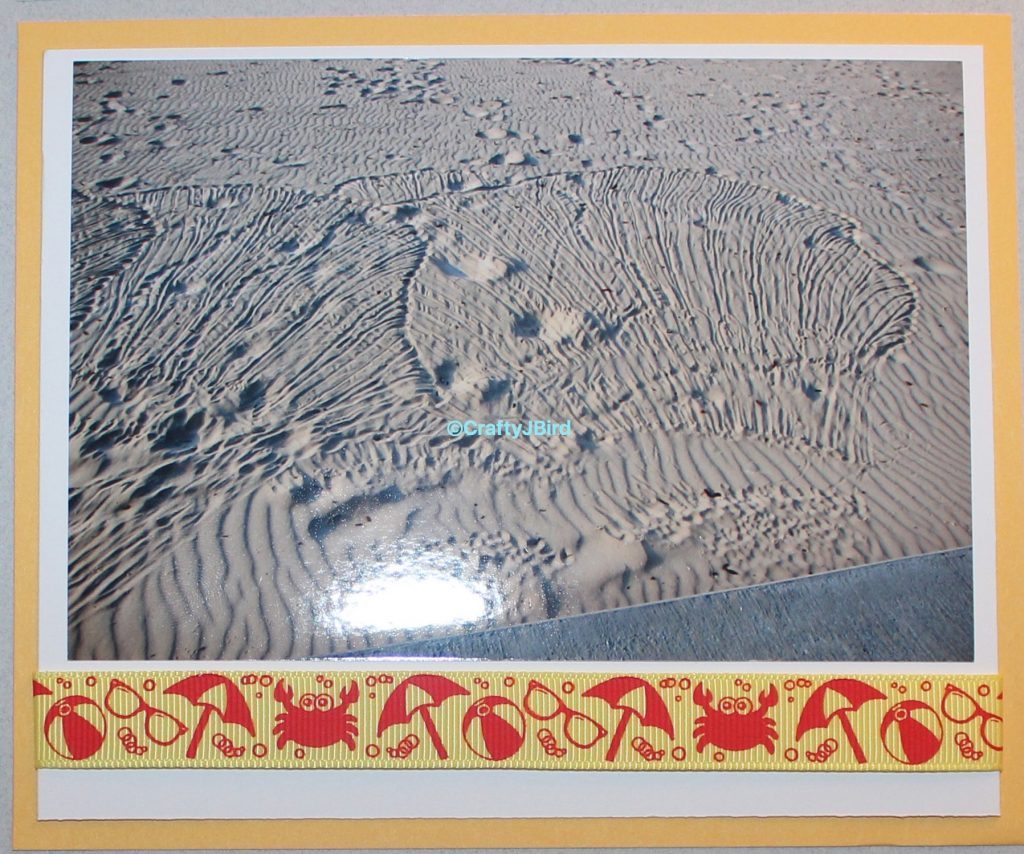 Sandy Beach -- Visit CraftyJbird.com for more info