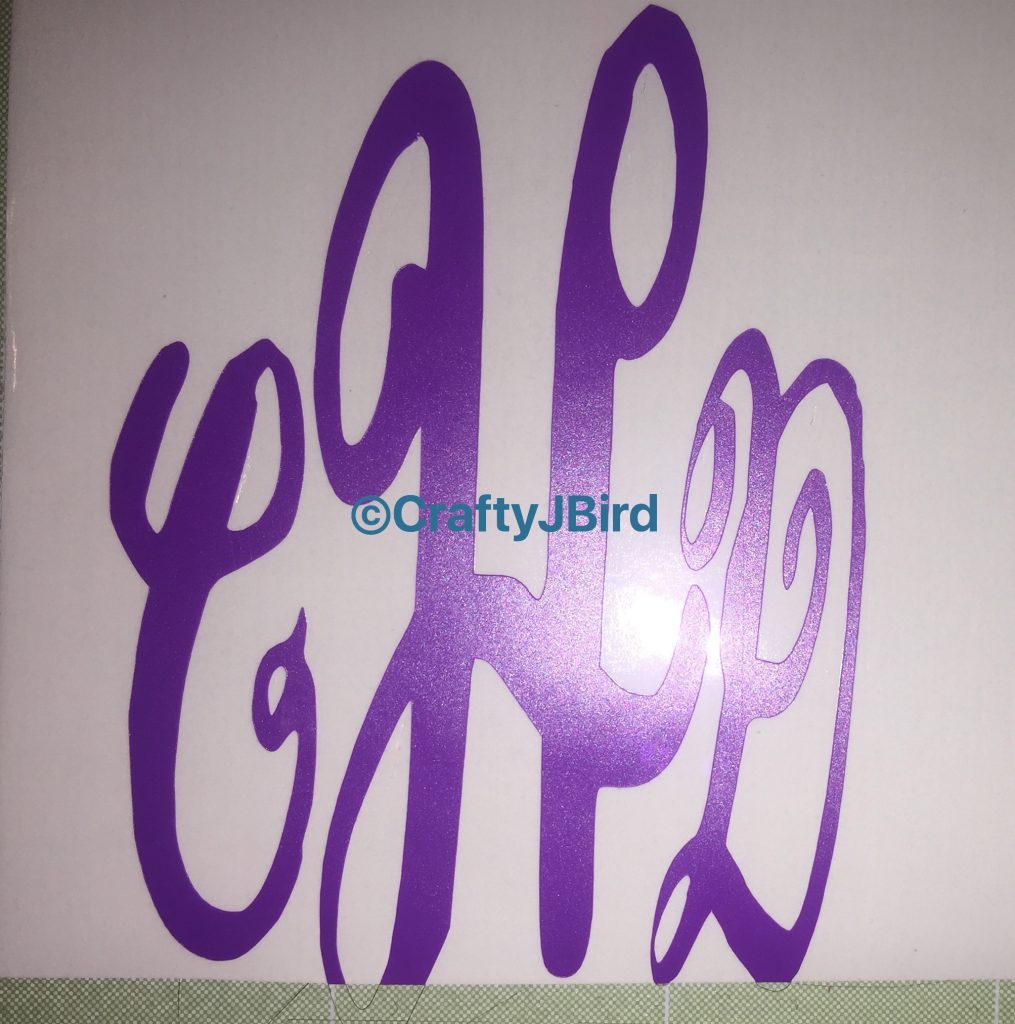 Monogram Cups -- Visit CraftyJBird.com for more info...