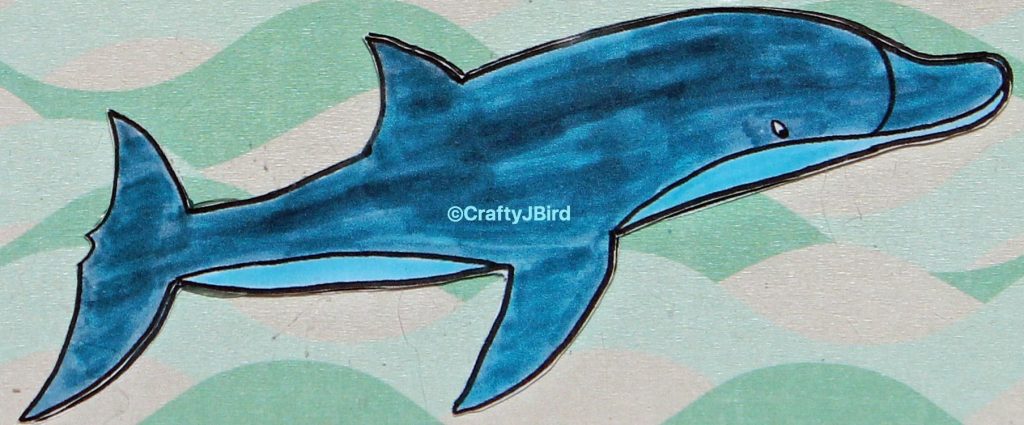 Dolphin Love -- Visit CraftyJBird.com for more info