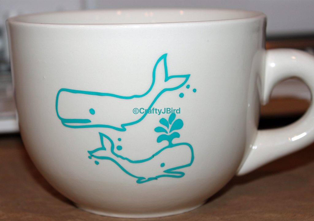Whaley Mug -- Visit CraftyJBird.com for more info..