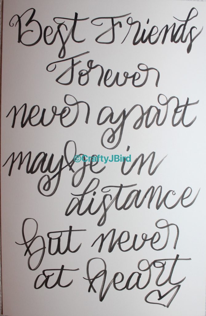 Best's Birthday -- Visit CraftyJBird.com for more info.. 