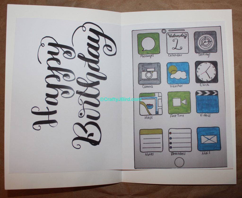 Dad's iPhone -- Visit CraftyJBird.com for more info...