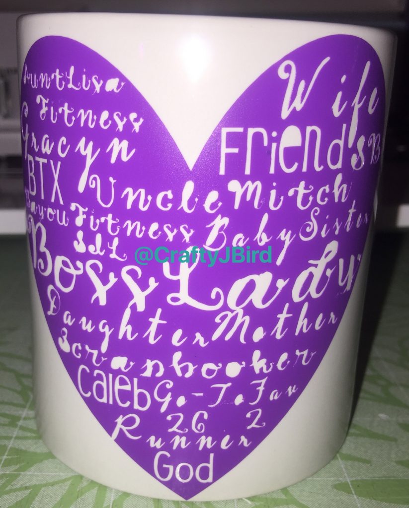 Word Cloud -- Visit CrafyJBird.com for more info.. 