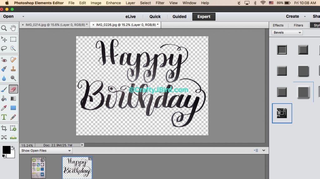 Dad's iPhone -- Visit CraftyJBird.com for more info...