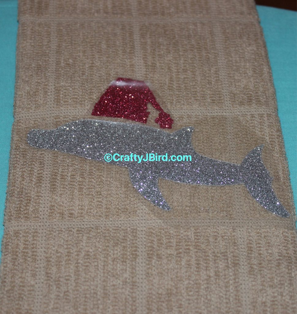Sea Life Christmas Towels -- Visit CraftyJBird.com for more info...