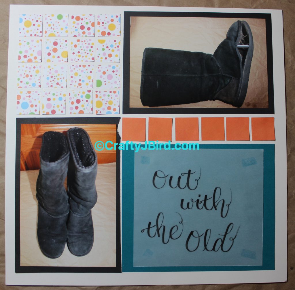 Out with the Old In with the New -- Visit CraftyJBird.com for more info...