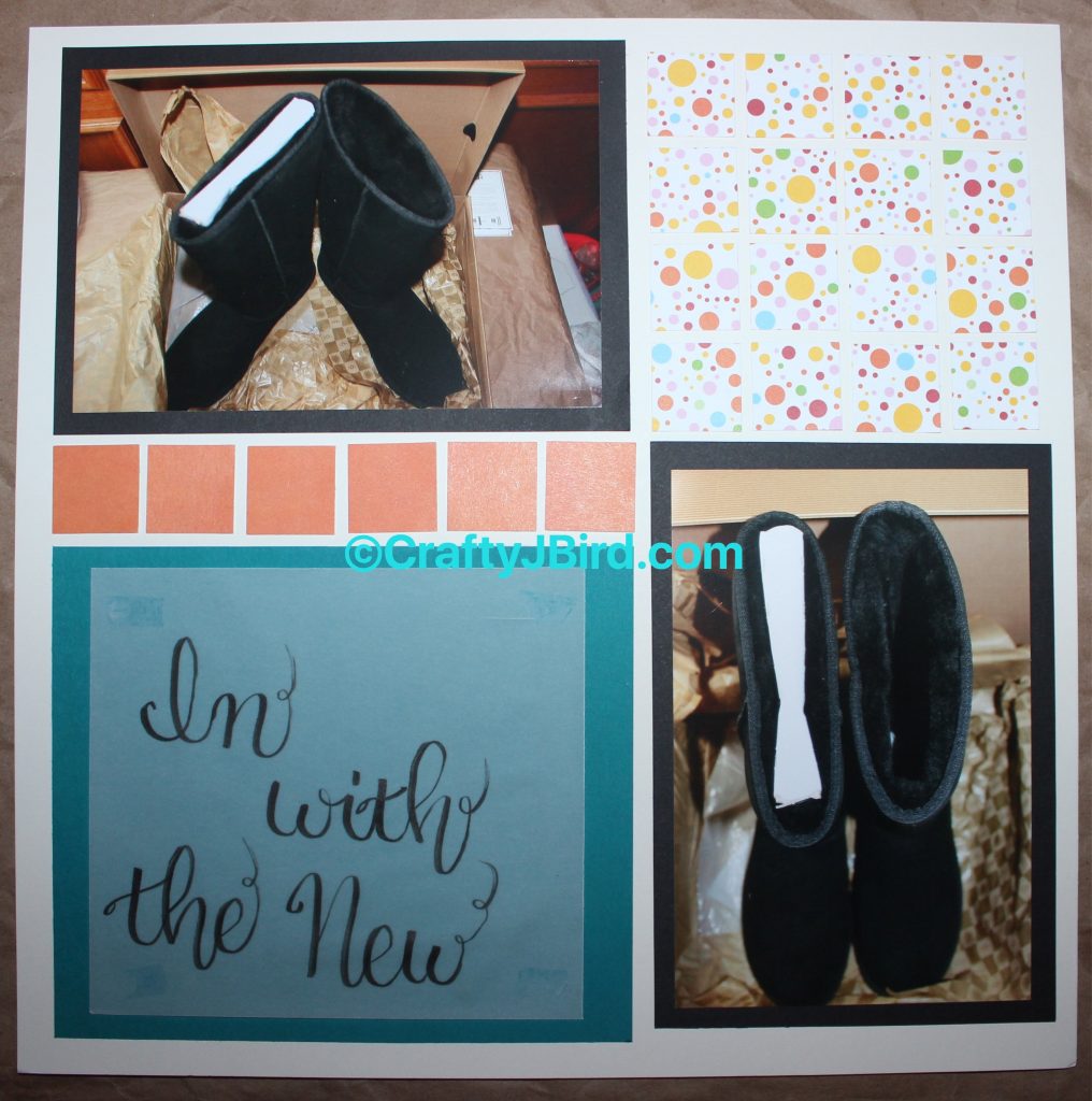 Out with the Old In with the New -- Visit CraftyJBird.com for more info...