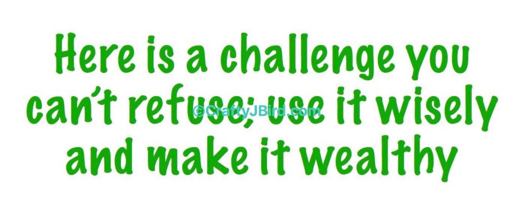 2017 Money Challenge -- Visit CraftyJBird.com for more info... 
