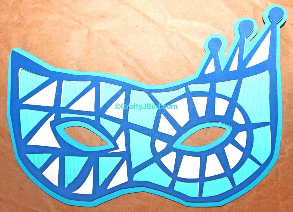 Mardi Gras Time -- Visit CraftyJBird.com for more info...