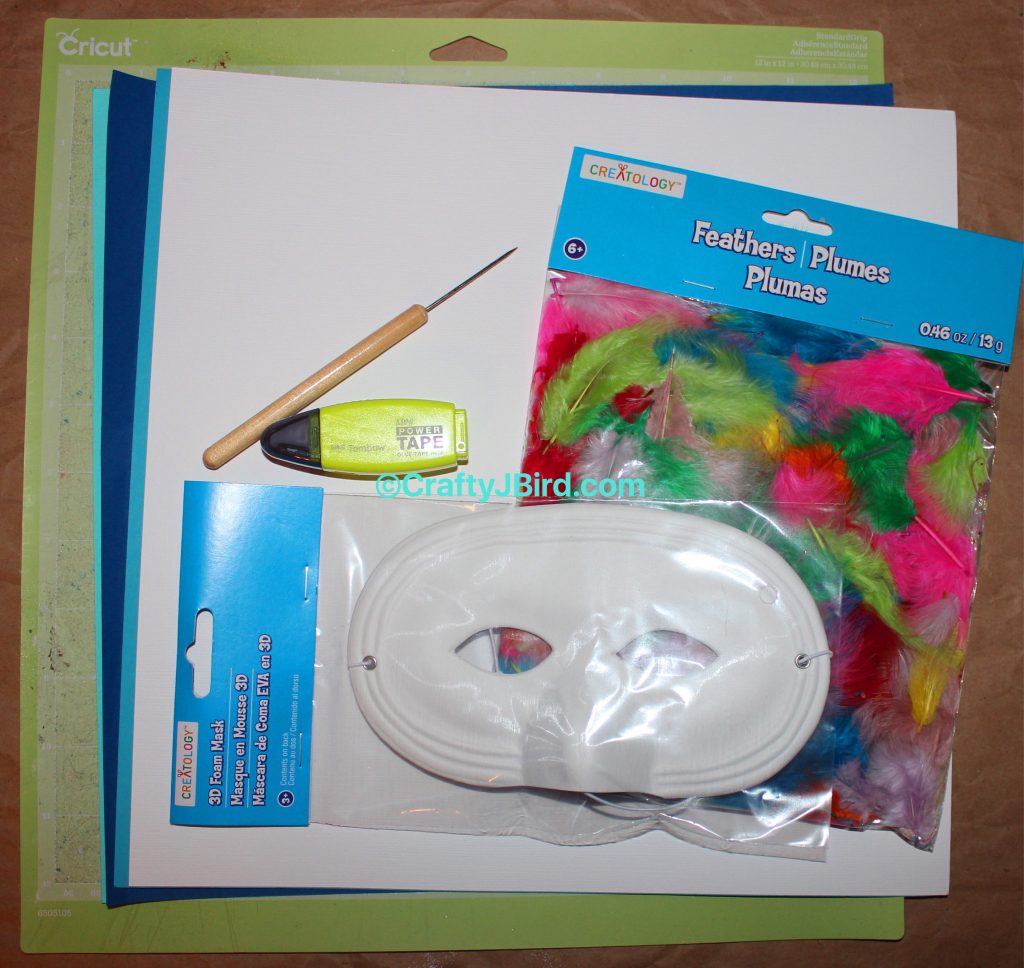 Mardi Gras Time -- Visit CraftyJBird.com for more info... 