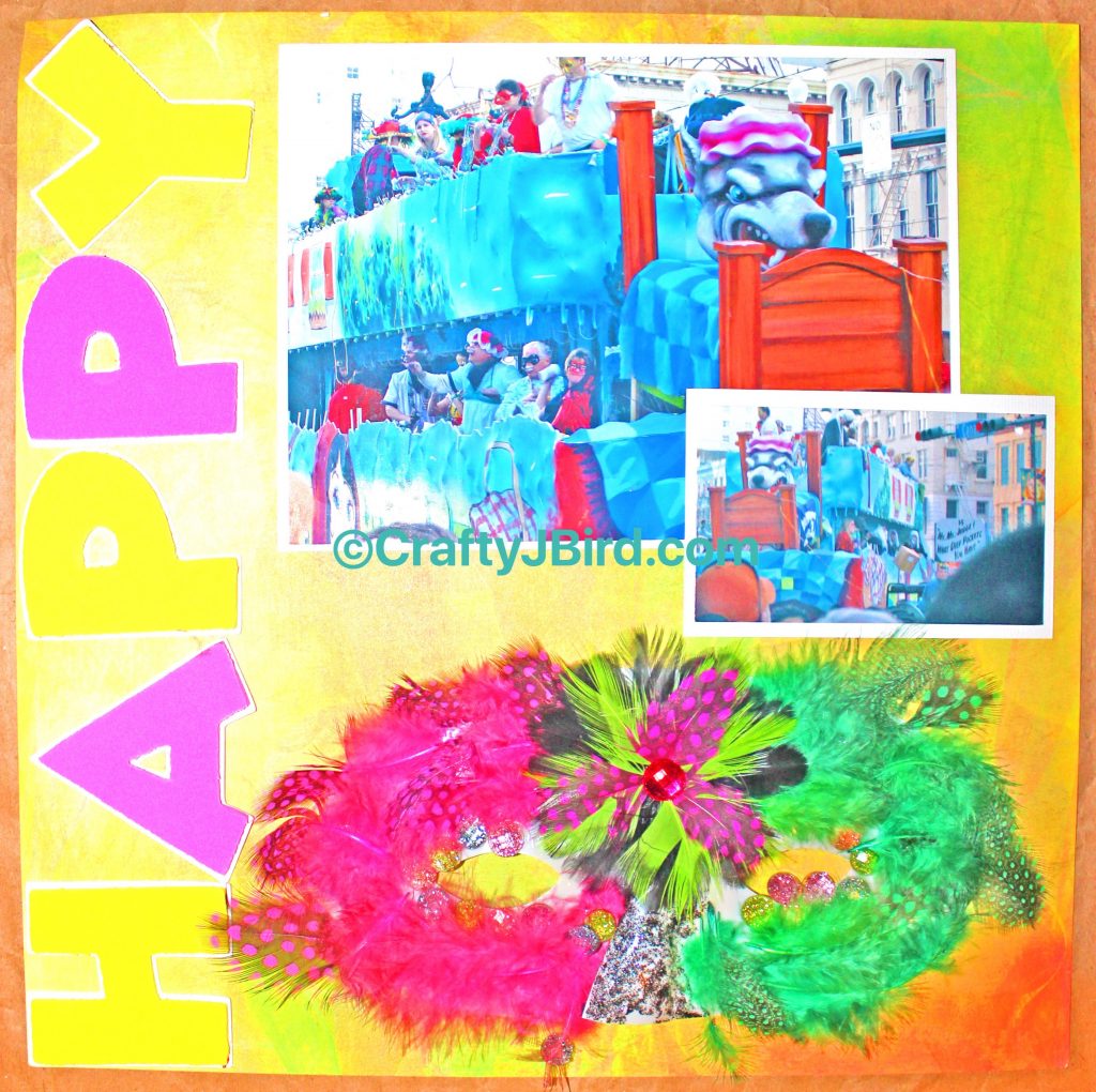 Happy Mardi Gras -- Visit CraftyJBIrd.com for more info..