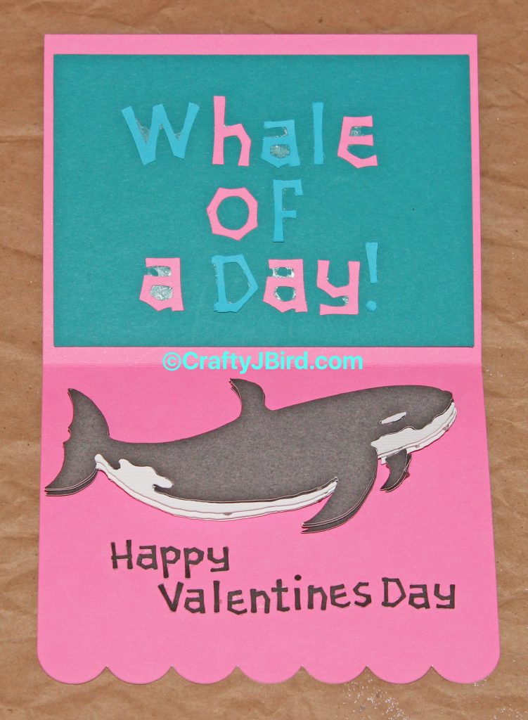 Valentines Card -- Visit CraftyJBird.com for more info...