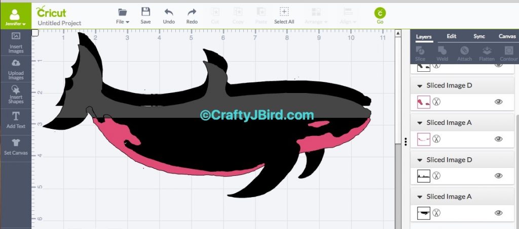 Whale Bag -- Visit CraftyJBird.com for more info... 