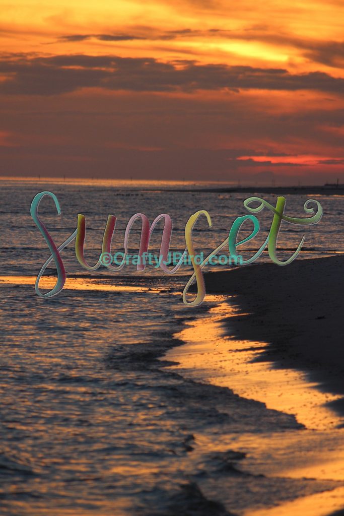 Sunsets and Sunrises -- Visit CraftyJBird.com for more info.. 