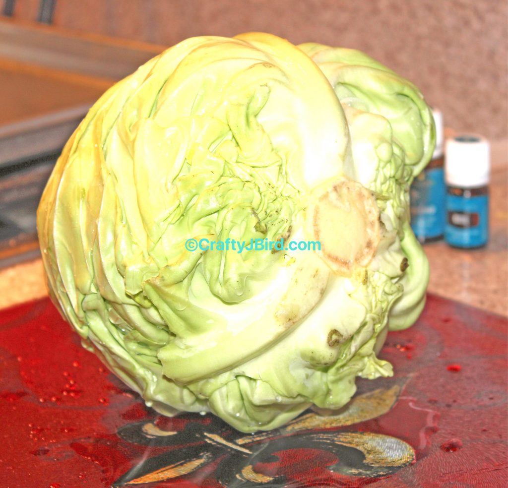 Making Cabbage Steak -- Visit CraftyJBird.com for more info...