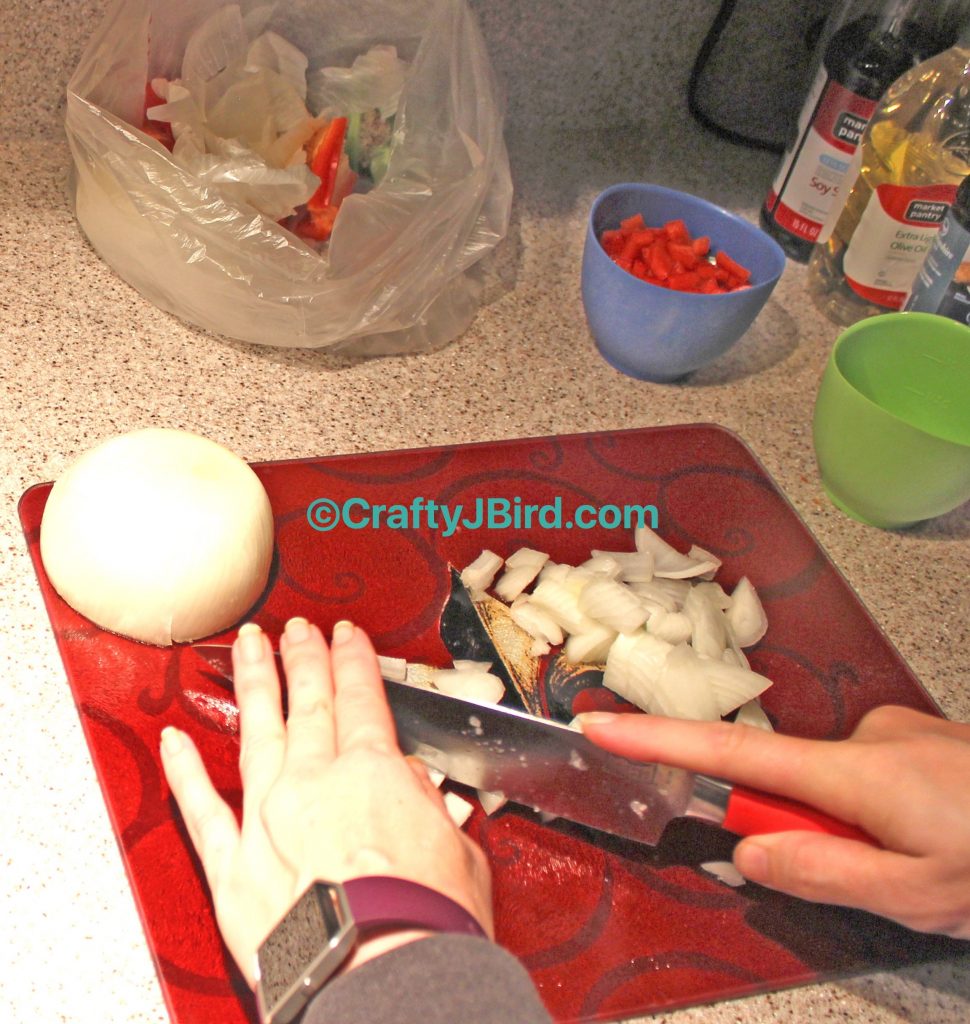Jenn's Cajun Shrimp Fried Rice -- Visit CraftyJBird.com for more info... 