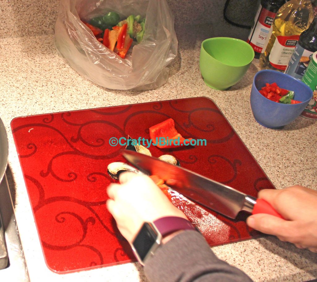 Jenn's Cajun Shrimp Fried Rice -- Visit CraftyJBird.com for more info... 