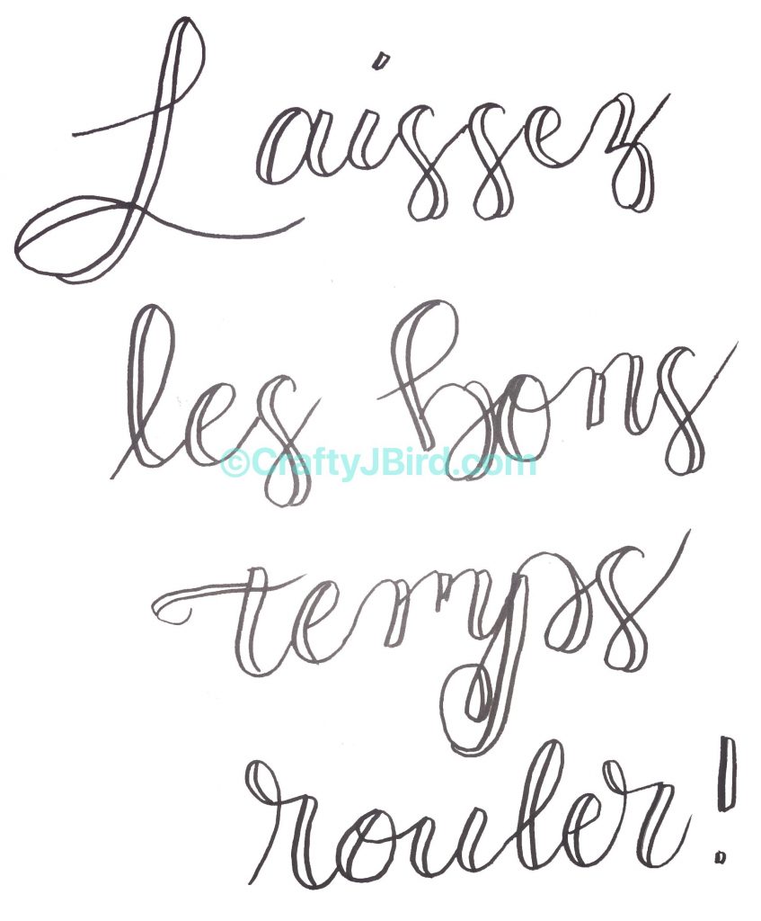 Laissez les bons temps rouler -- Visit CraftyJBird.com for more info...