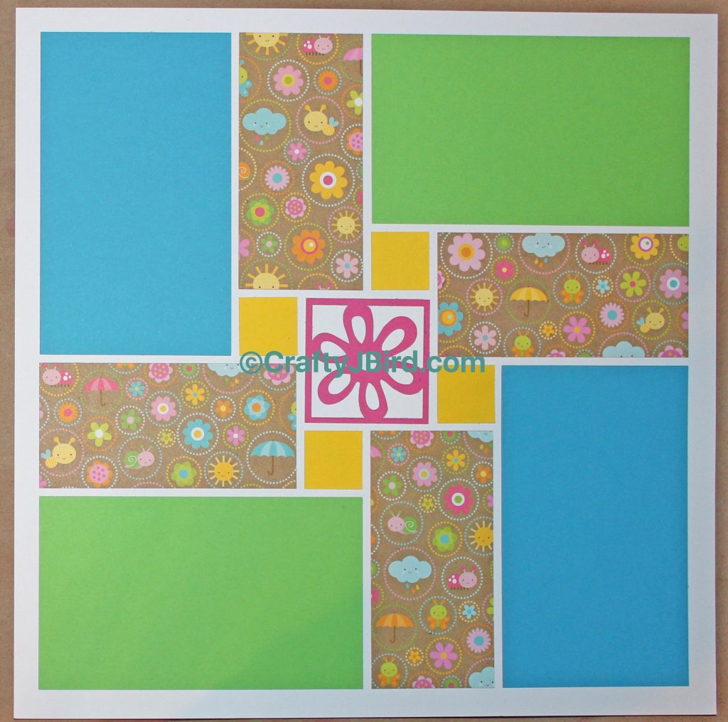 Mosaic Moments Happy Spring -- Visit CraftyJBird.com for more info... 