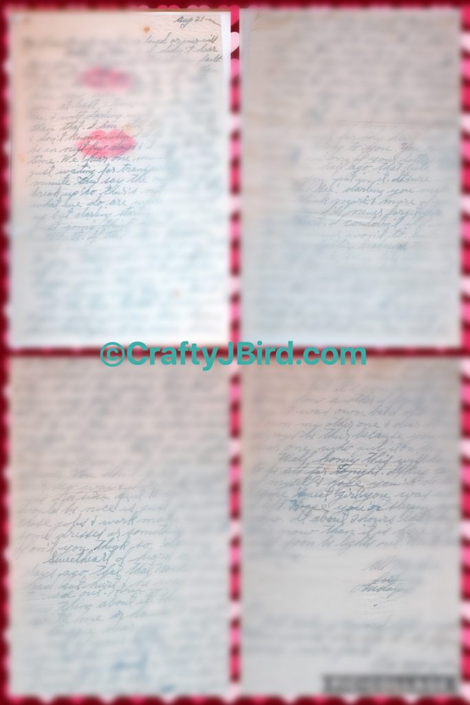 Mosaic Moments Love Letters -- Visit CraftyJBird.com for more info...