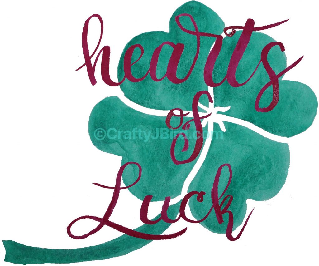 Hearts of Luck -- Visit CraftyJBird.com for more info...