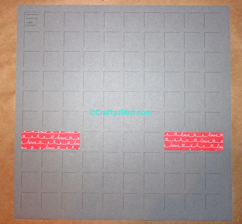 Mosaic Moments Love Letters -- Visit CraftyJBird.com for more info... 