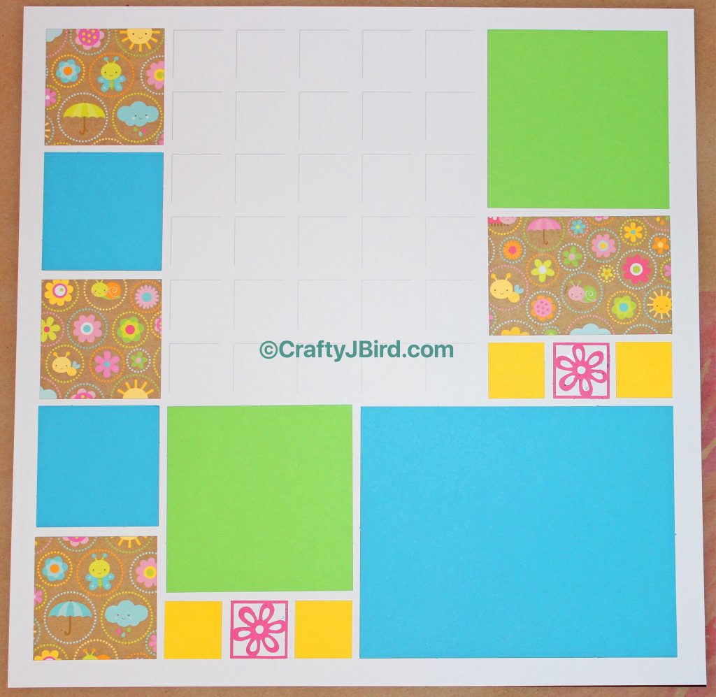 Mosaic Moments Happy Spring -- Visit CraftyJBird.com for more info... 