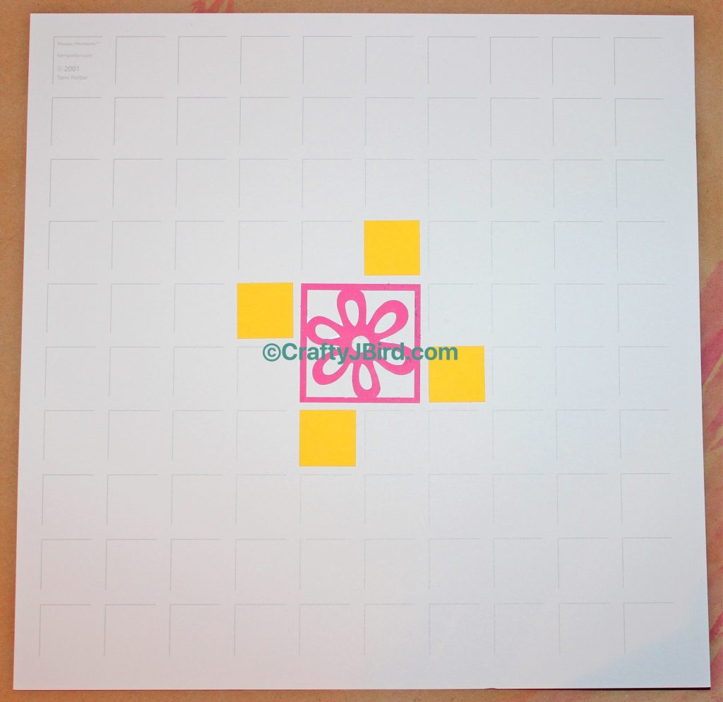 Mosaic Moments Happy Spring -- Visit CraftyJBird.com for more info... 