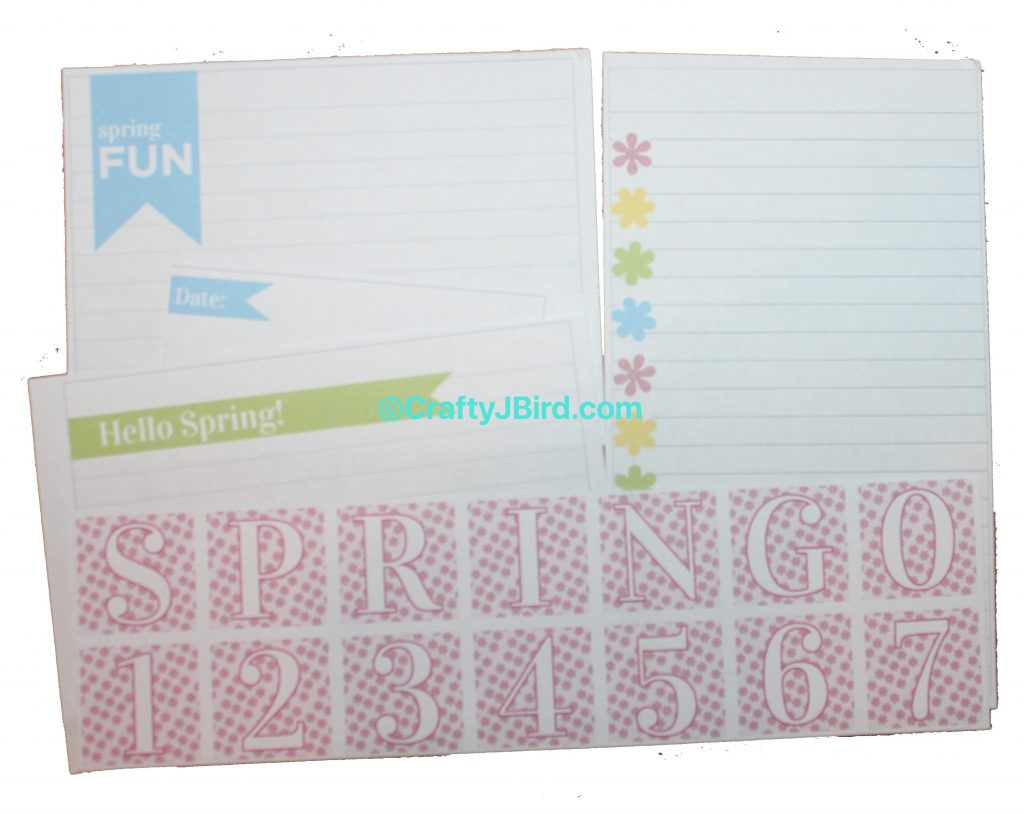 Mosaic Moments Free Downloadables -- Visit CraftyJBird.com for more info... 