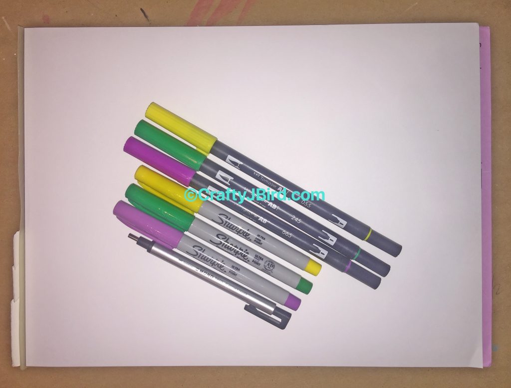 Mardi Gras Beads -- Visit CraftyJBird.com for more info...