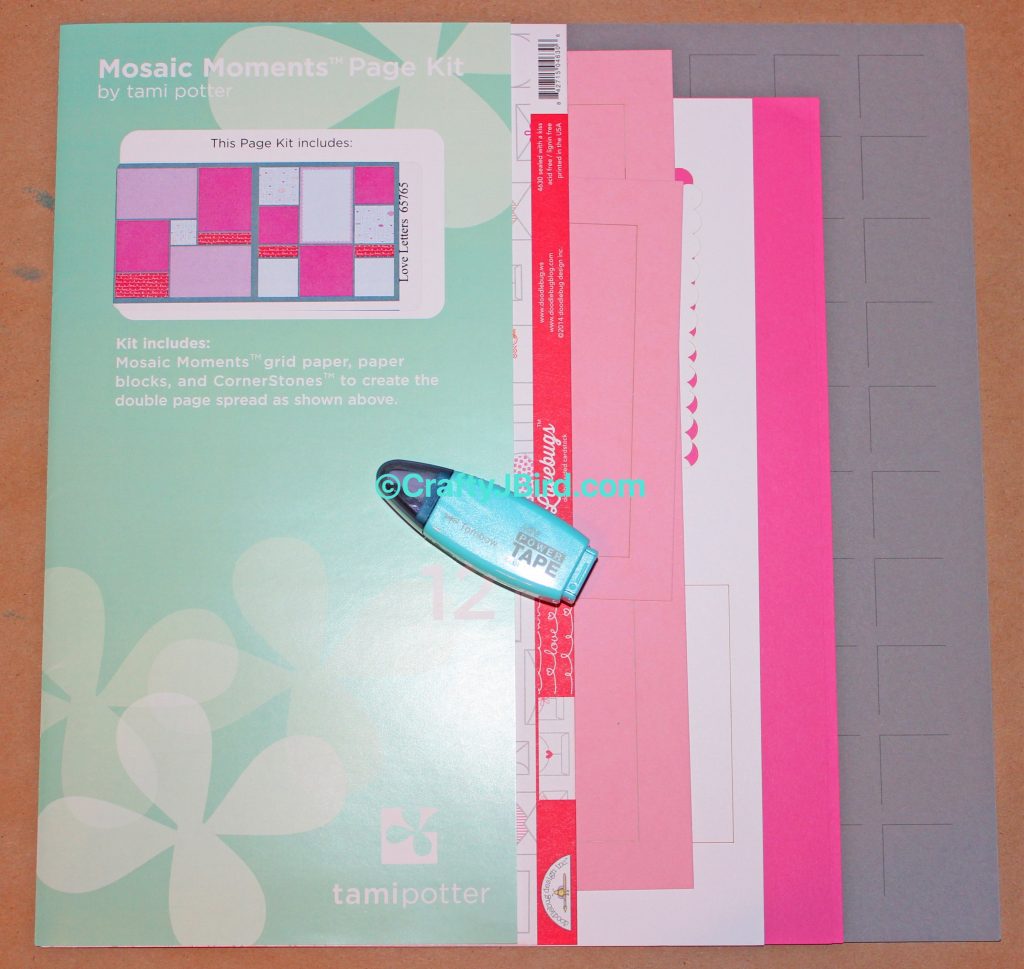 Mosaic Moments Love Letters -- Visit CraftyJBird.com for more info... 