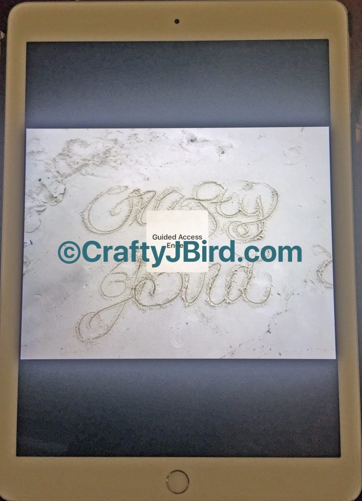 iPad Traceability -- Visit CraftyJBird.com for more info...