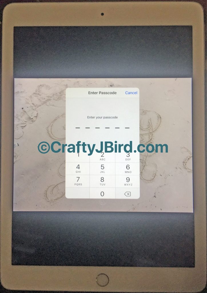 iPad Traceability -- Visit CraftyJBird.com for more info...