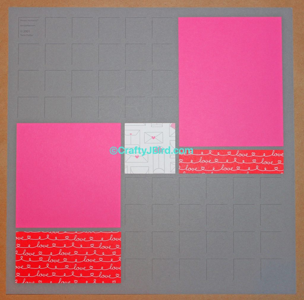 Mosaic Moments Love Letters -- Visit CraftyJBird.com for more info... 