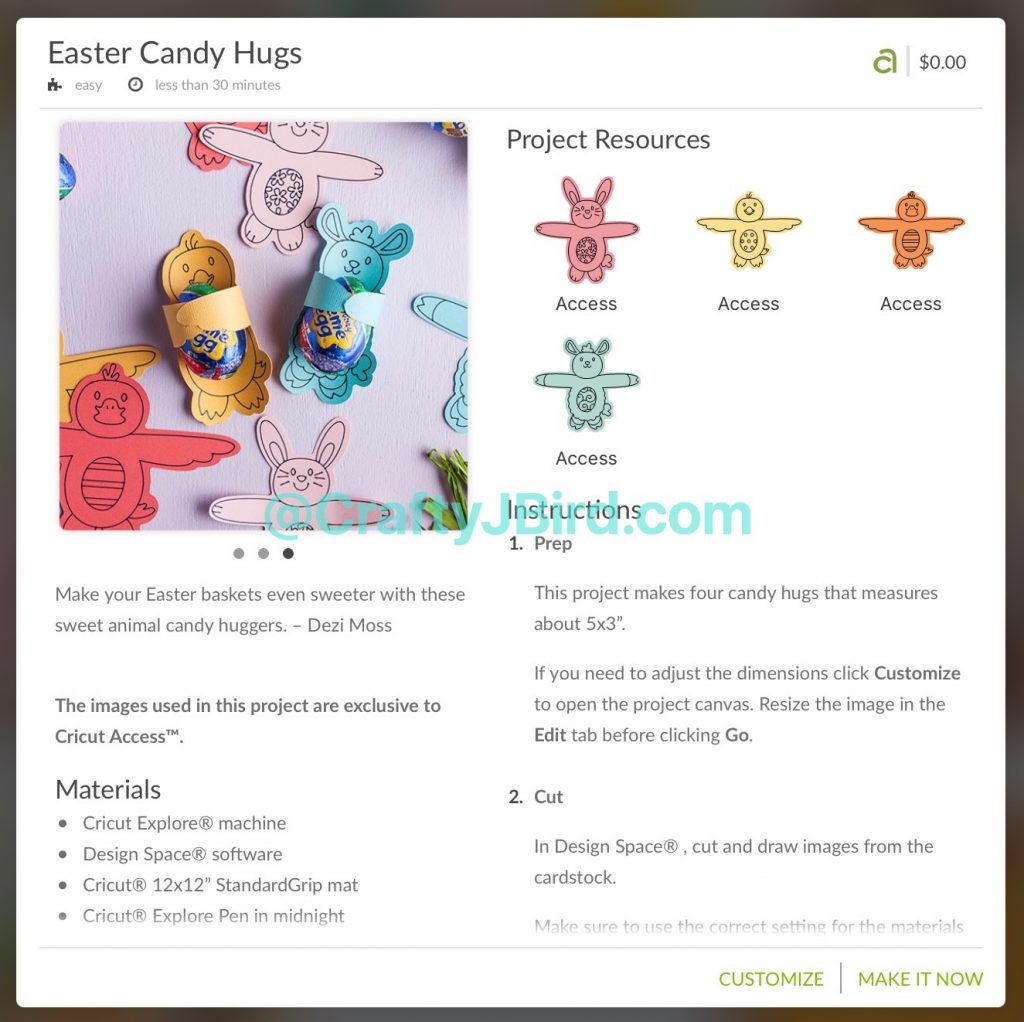 Easter Retreat -- Visit CraftyJBird.com for more info... 
