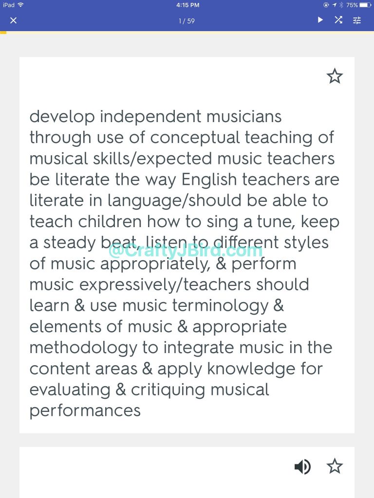 Quizlet -- Visit CraftyJBird.com for more info...