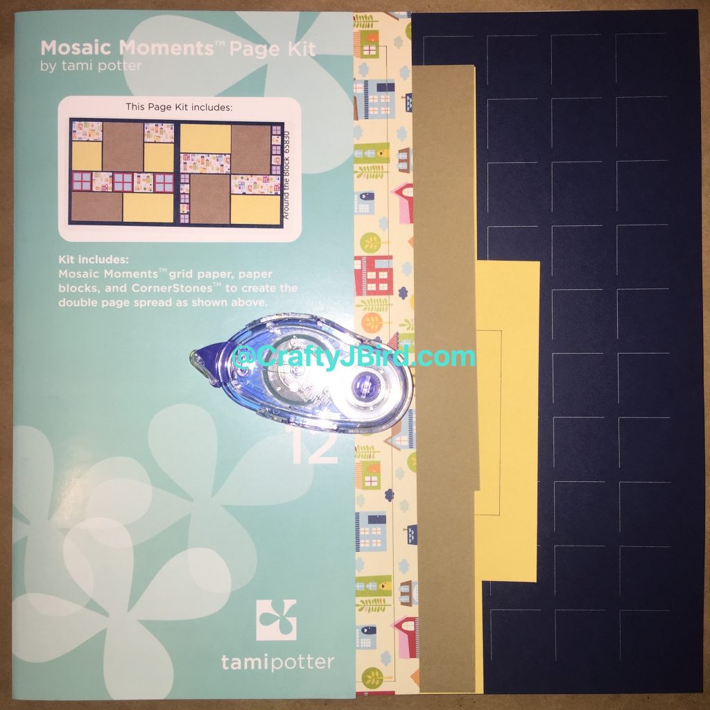 Mosaic Moments Around the Block -- Visit CraftyJBird.com for more info....