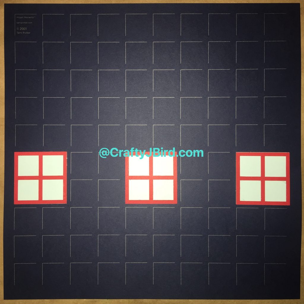 Mosaic Moments Around the Block -- Visit CraftyJBird.com for more info....