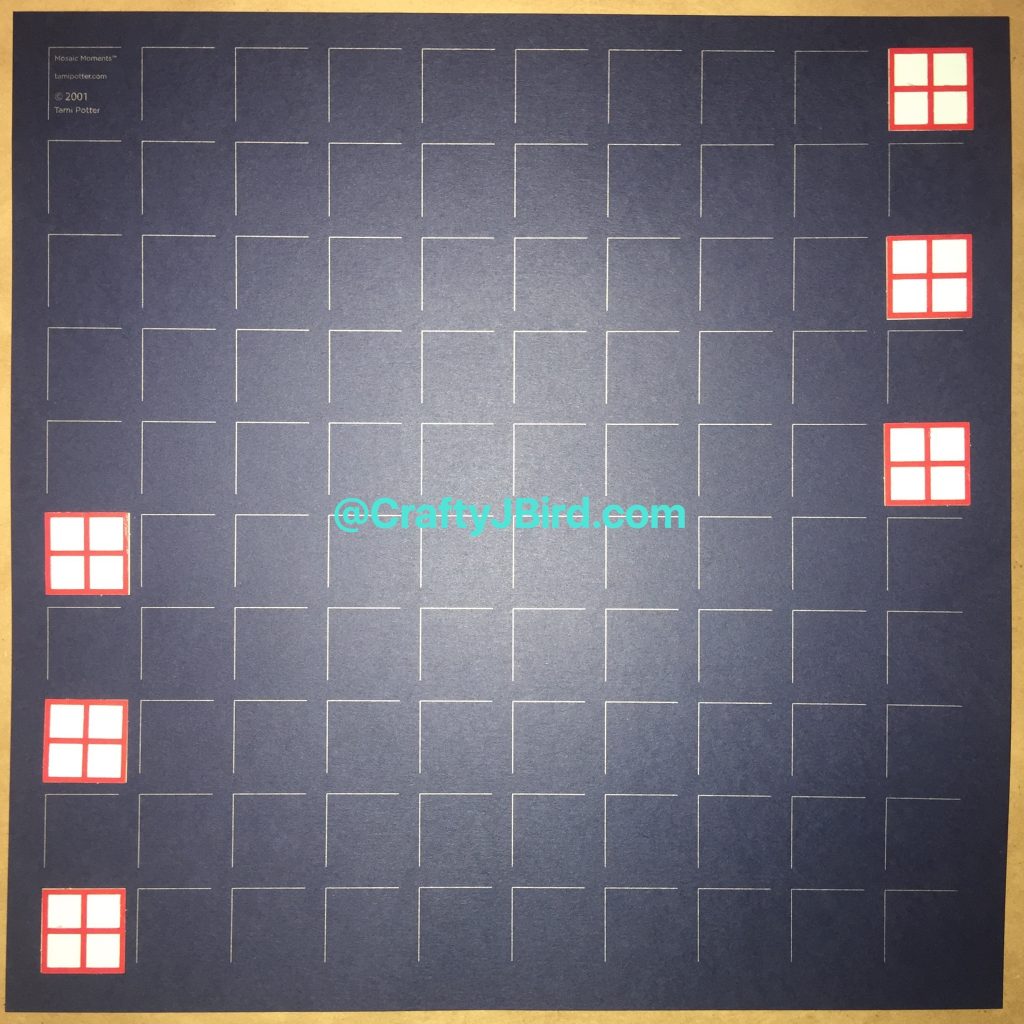 Mosaic Moments Around the Block -- Visit CraftyJBird.com for more info....