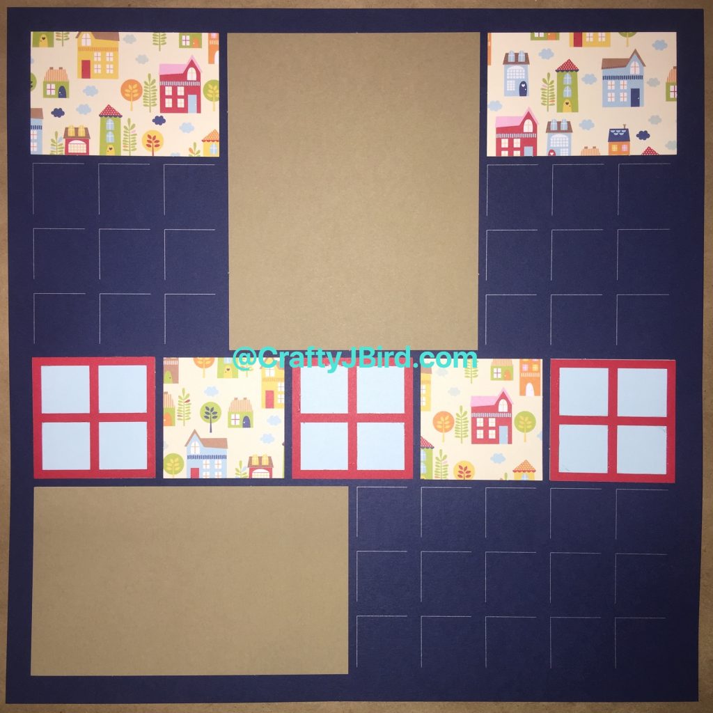 Mosaic Moments Around the Block -- Visit CraftyJBird.com for more info....